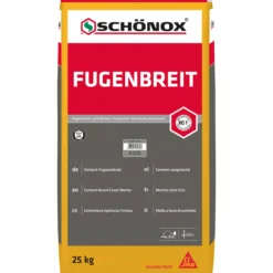 SCHÖNOX® FUGENBREIT grau 25 kg