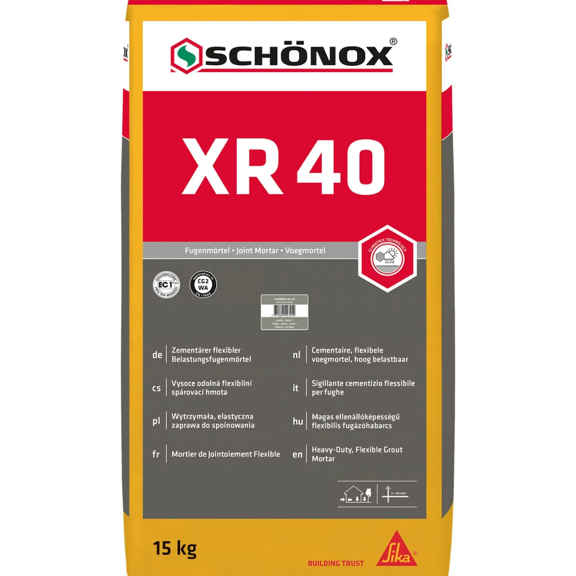 SCHÖNOX® XR 40 15 kg