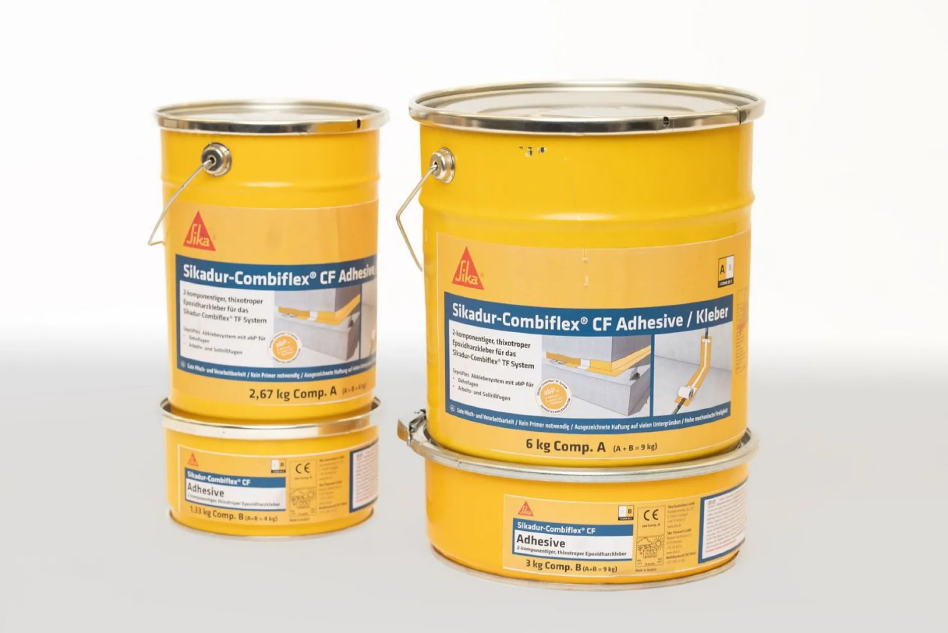Sikadur-Combiflex® CF Adhesive Normal 2K-Set 9 kg