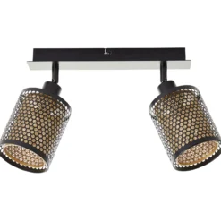 Spotbalken aus Metall - Elias - Gold