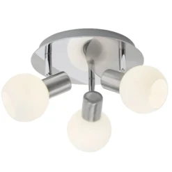 Spotrondell Piet - Glas Metallic