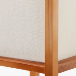 Stehleuchte Nala - Textil Braun