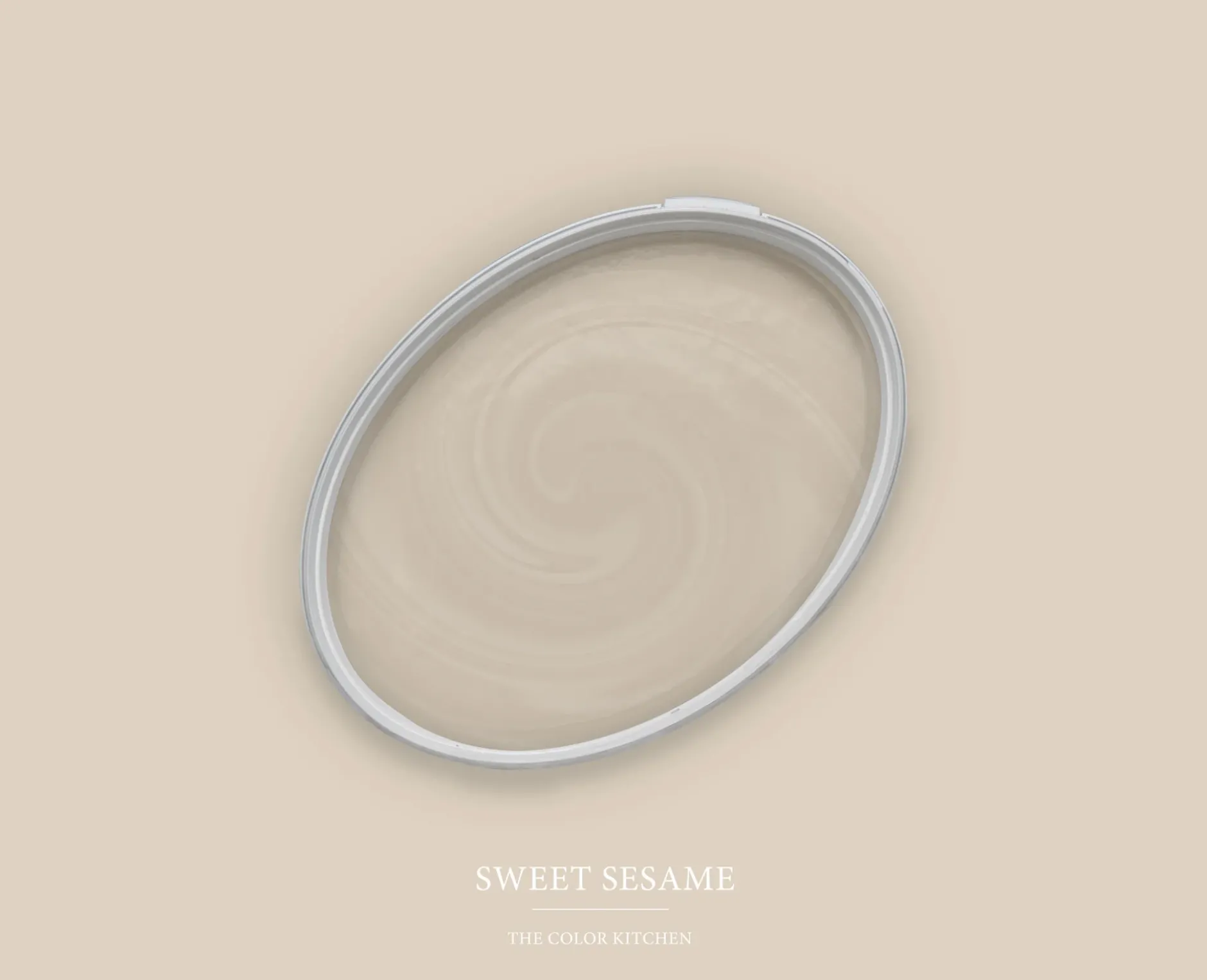 The Color Kitchen Wandfarbe Beige "Sweet Sesame" TCK6000 2,5 l
