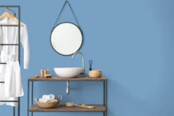 The Color Kitchen Wandfarbe Blau 