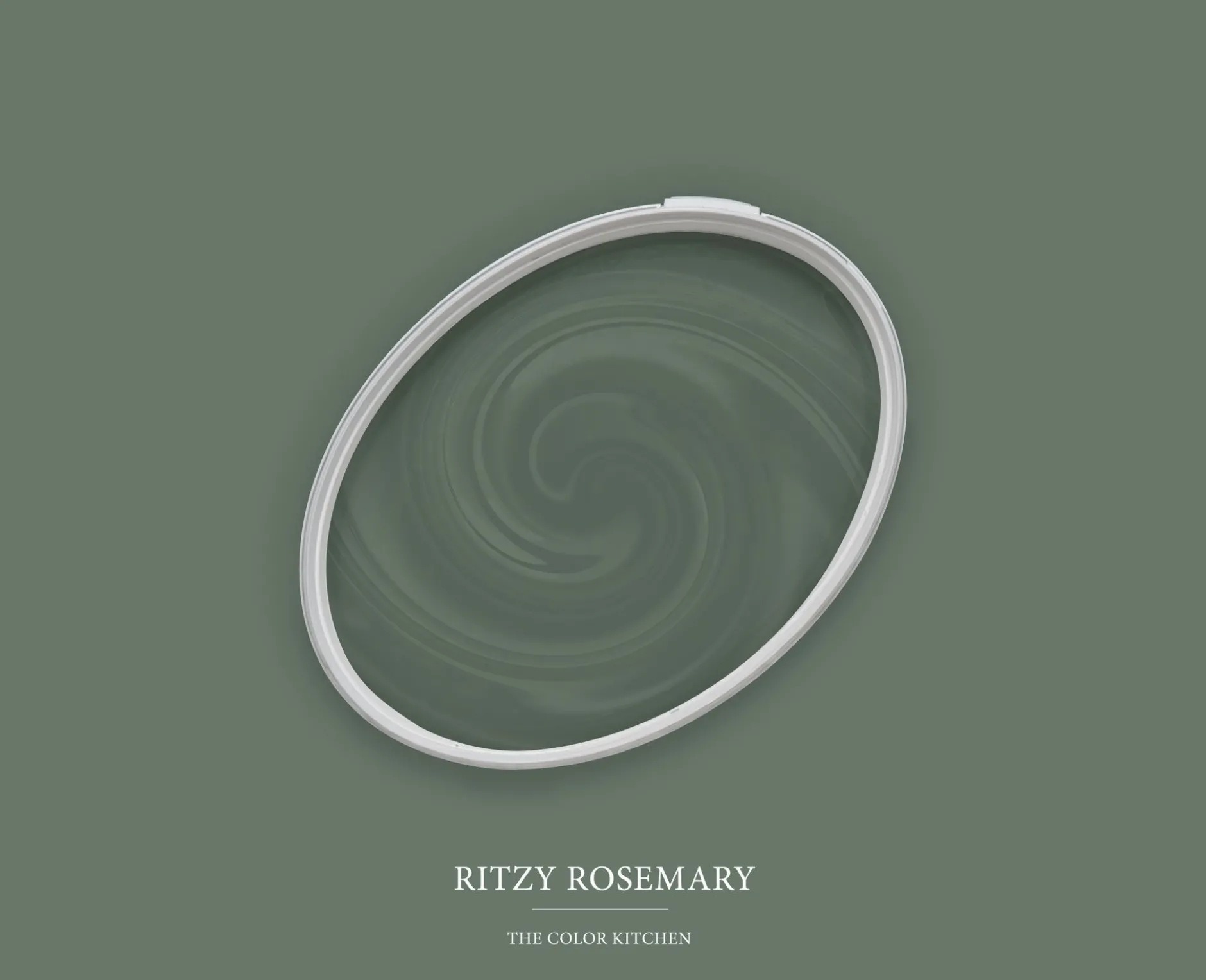 The Color Kitchen Wandfarbe Grün "Ritzy Rosemary" TCK4005 2,5 l