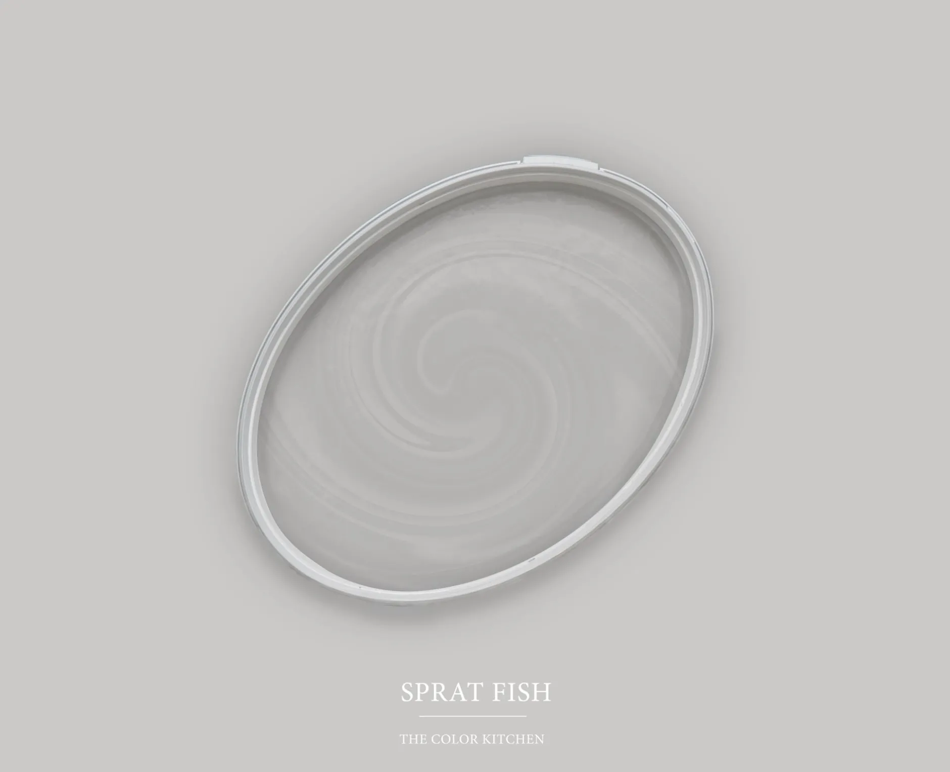 The Color Kitchen Wandfarbe Grau "Sprat Fish" TCK1009 2,5 l
