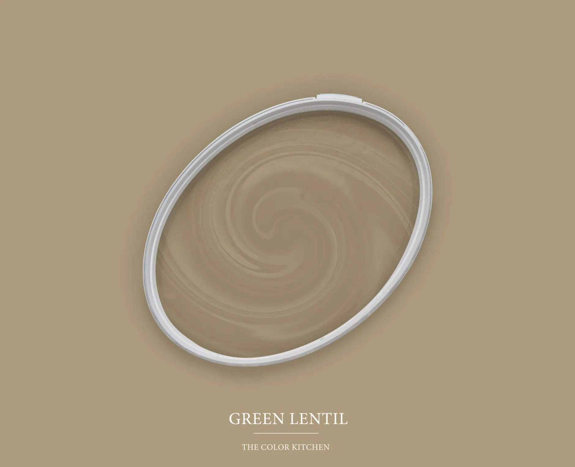 The Color Kitchen Wandfarbe Grün "Green Lentil" TCK6001 2,5 l