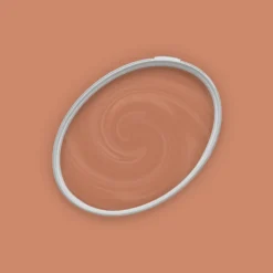 The Color Kitchen Wandfarbe Orange 