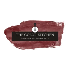 The Color Kitchen Wandfarbe Rot 