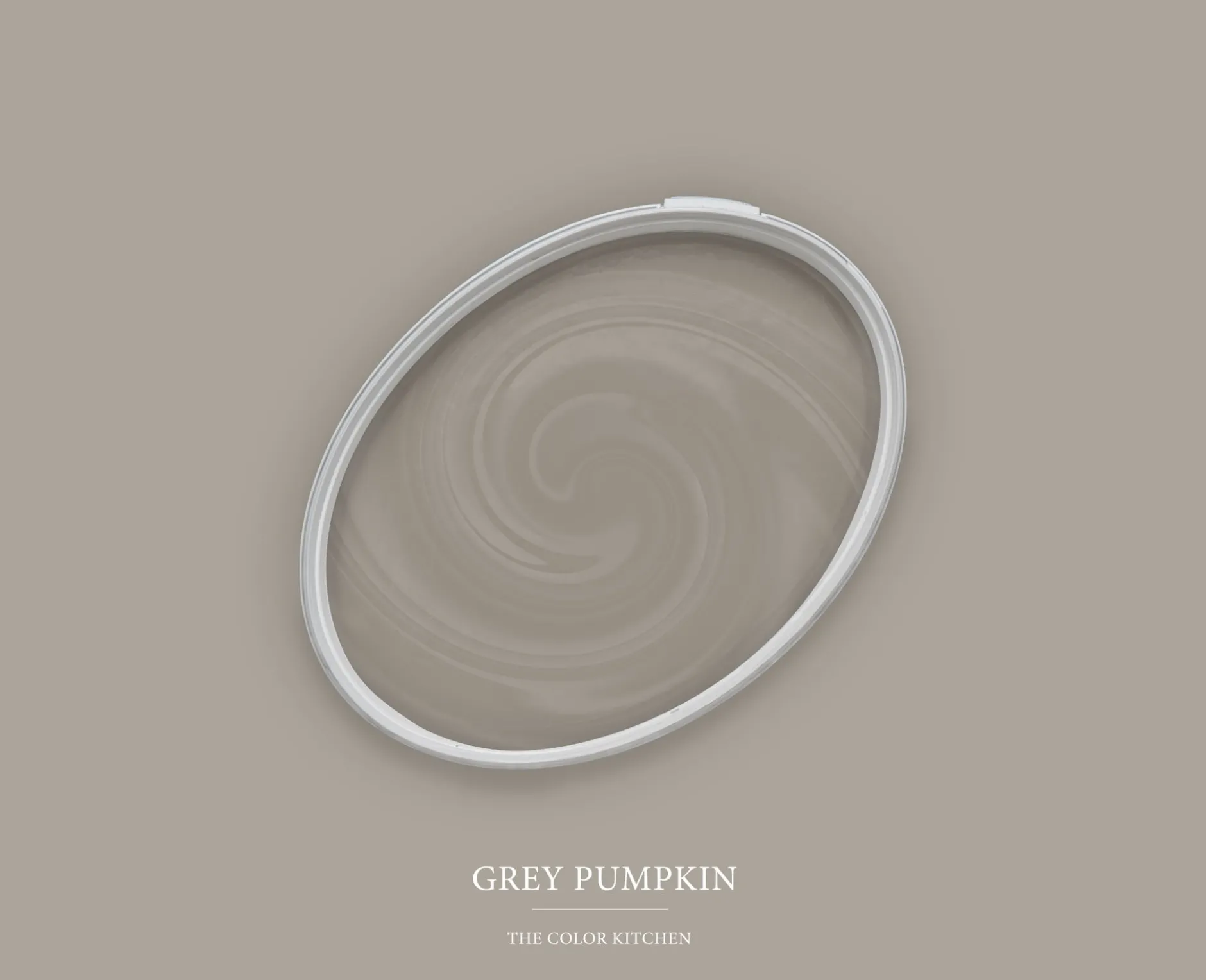 The Color Kitchen Wandfarbe Taupe "Grey Pumpkin" TCK1019 2,5 l