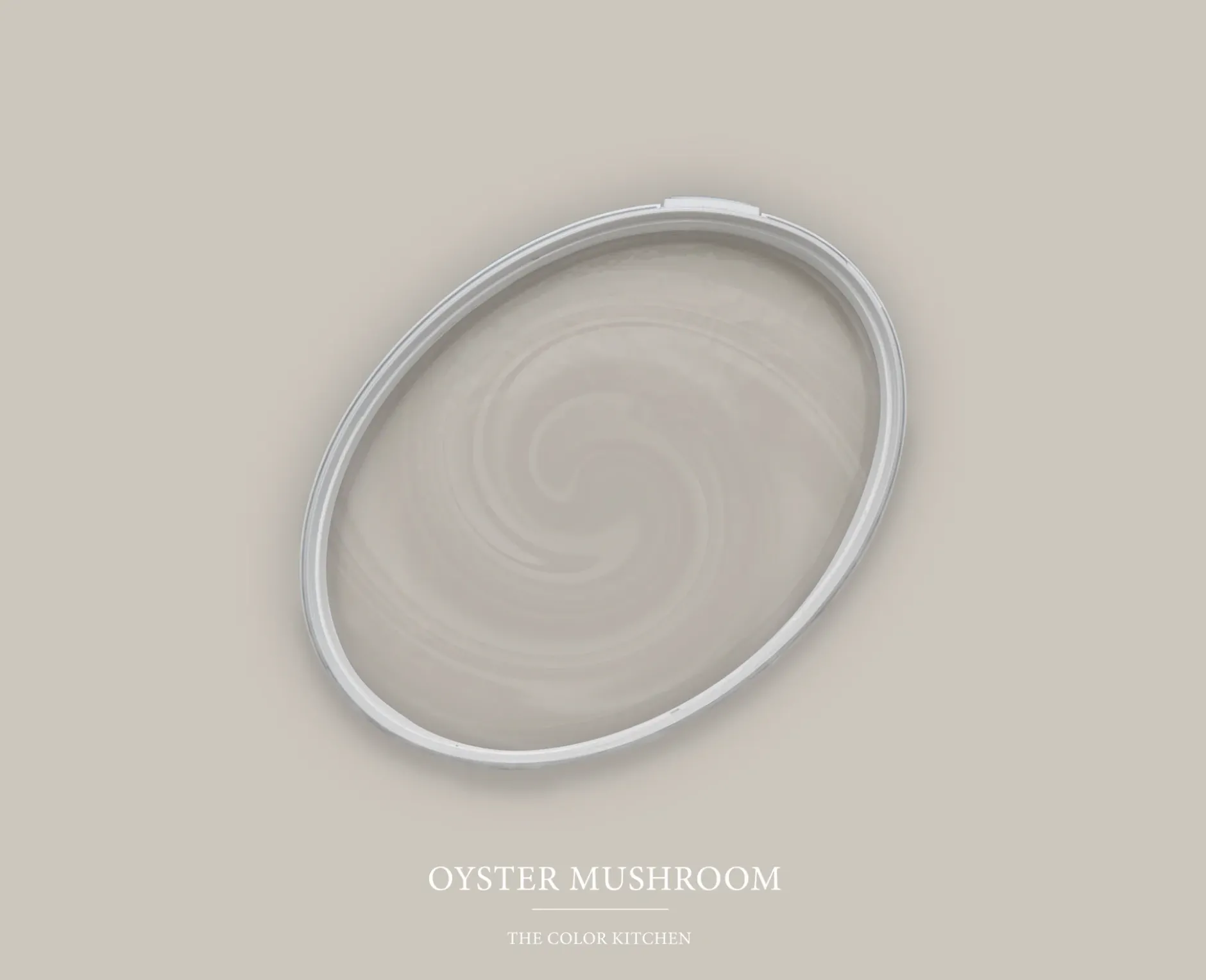The Color Kitchen Wandfarbe Taupe "Oyster Mushroom" TCK1017 2,5 l