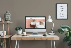 The Color Kitchen Wandfarbe Taupe