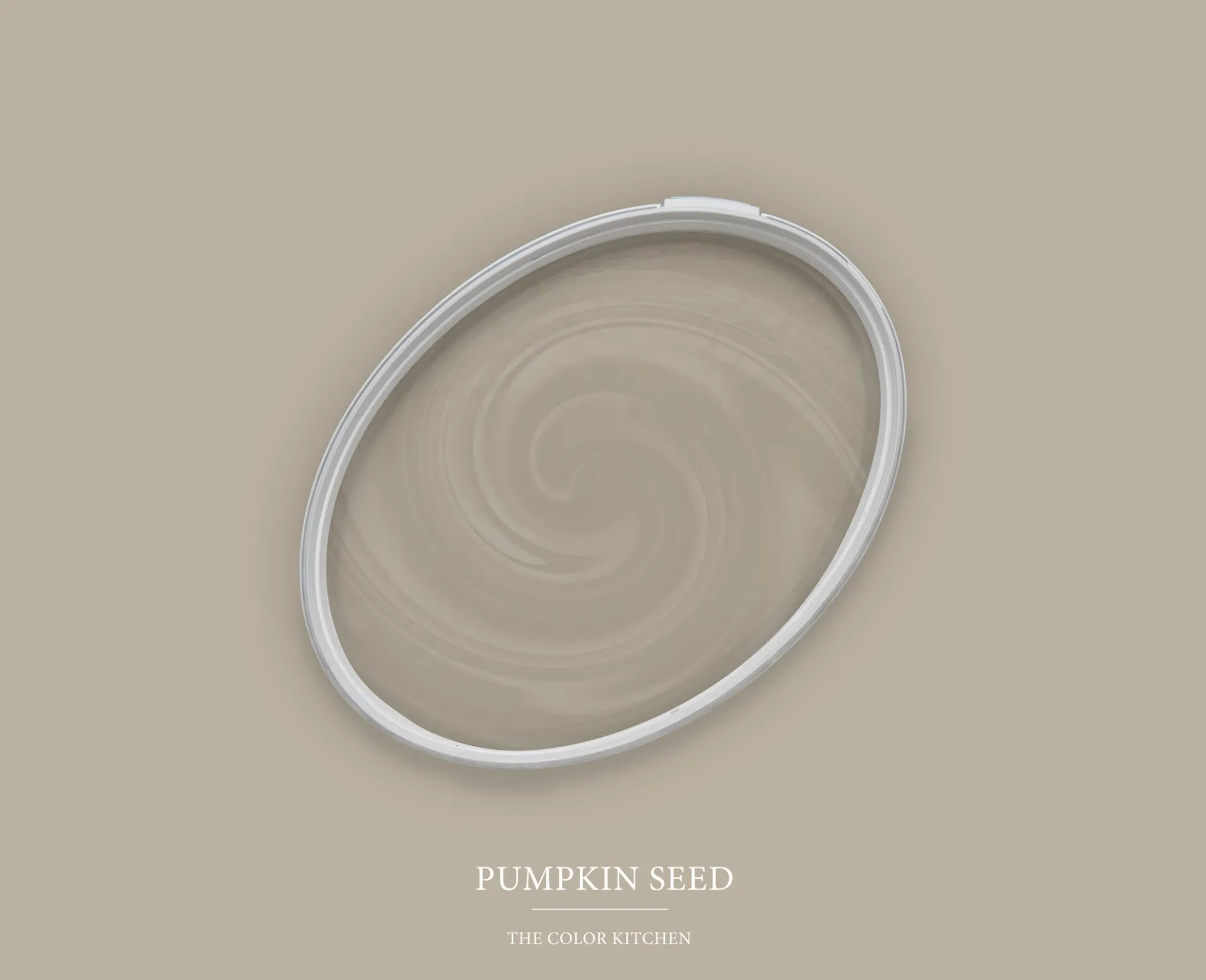 The Color Kitchen Wandfarbe Taupe "Pumkin Seed" TCK1015 2,5 l
