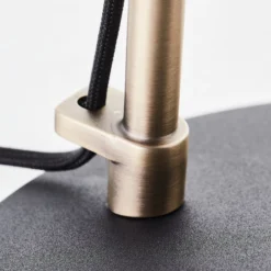 Tischleuchte Alisa - Textil Gold