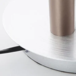 Tischleuchte aus Metall - Eddy - Braun