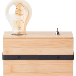 Tischleuchte Bea - Holz Braun
