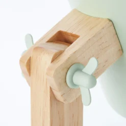 Tischleuchte Paul - Holz Grün