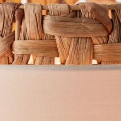Tischleuchte Till - Textil Braun