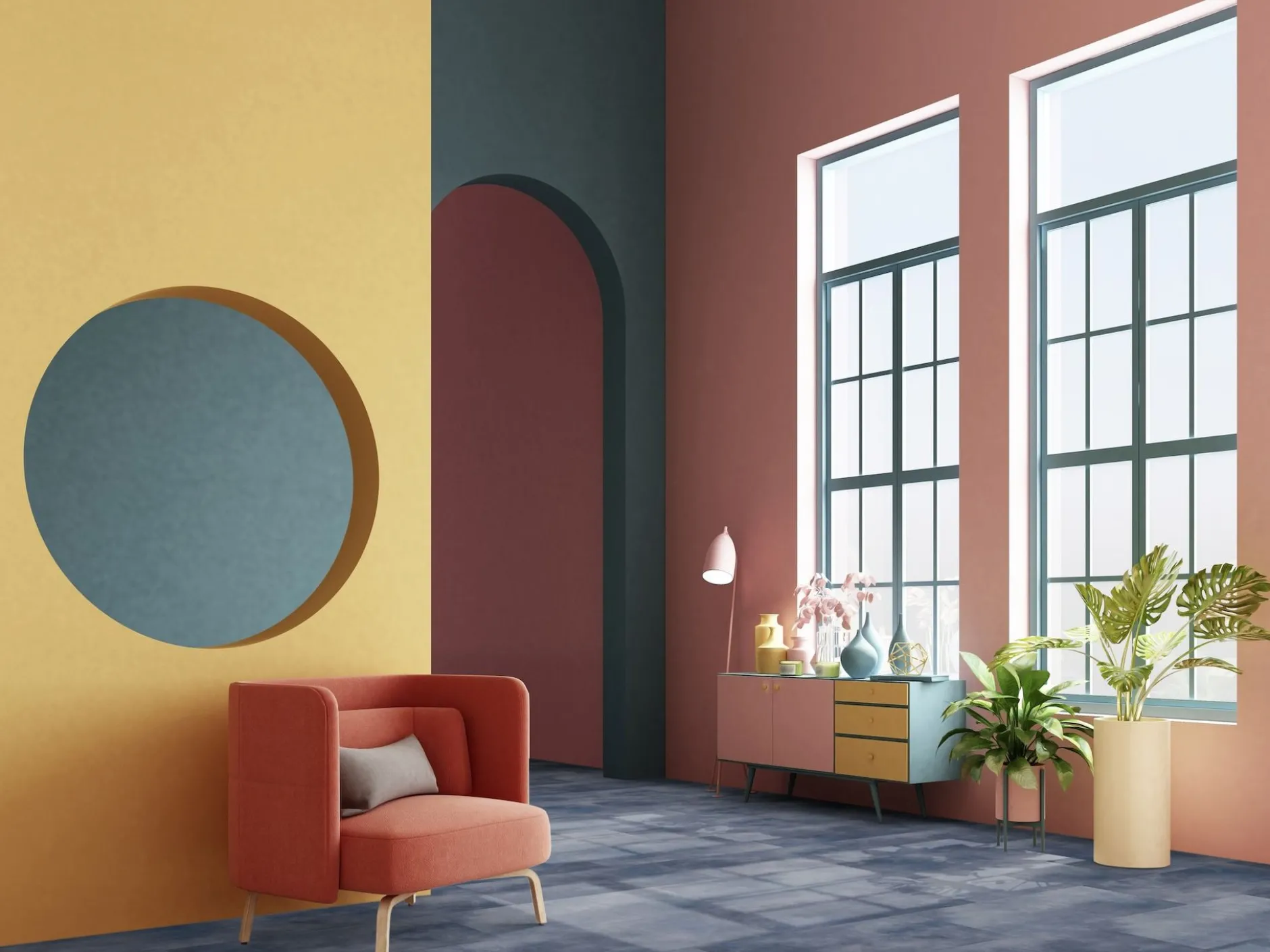 Vinylfliese Gerflor Virtuo 55 Acuarela Ink 39021475