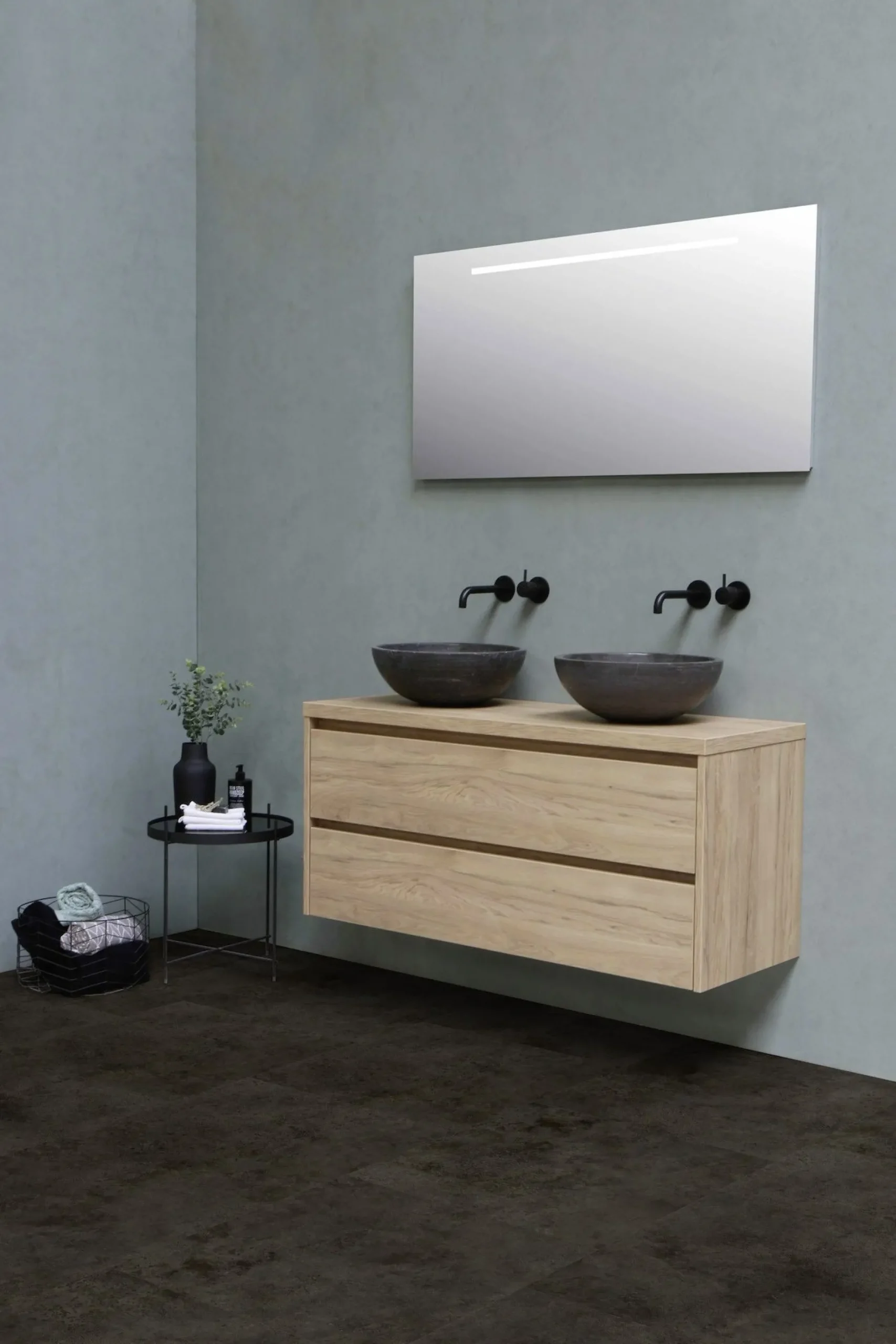 Vinylfliese Gerflor Virtuo 55 Rigid Acoustic Tavla Dark 39071453
