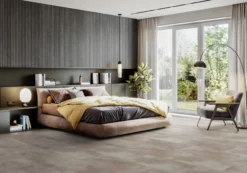 Vinylfliese Gerflor Virtuo 55 Rigid Acoustic Acuarela Taupe 39071476