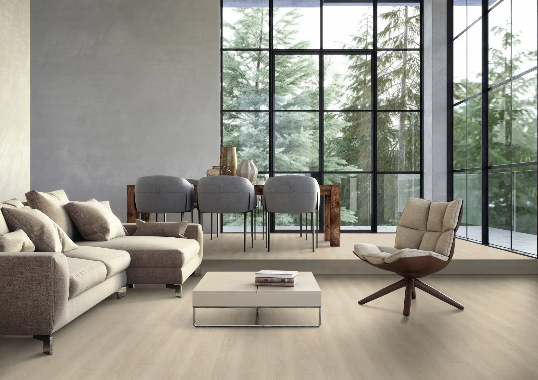 Vinylplanke Gerflor Virtuo 55 Rigid Acoustic Bohem Beige (EIR) 39081456