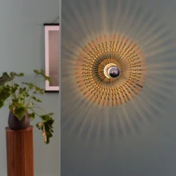 Wandleuchte Lias - Metall Gold