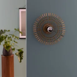 Wandleuchte Lias - Metall Gold
