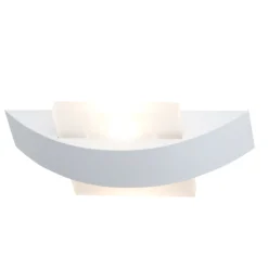 Wandleuchte Nora - Metall Weiß