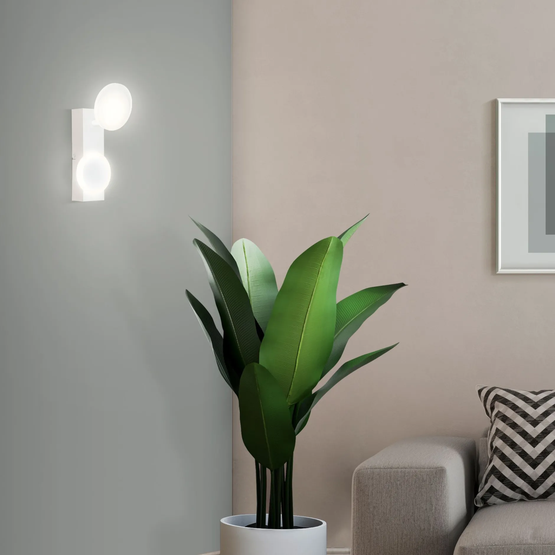 Wandspot Lilly - Weiss